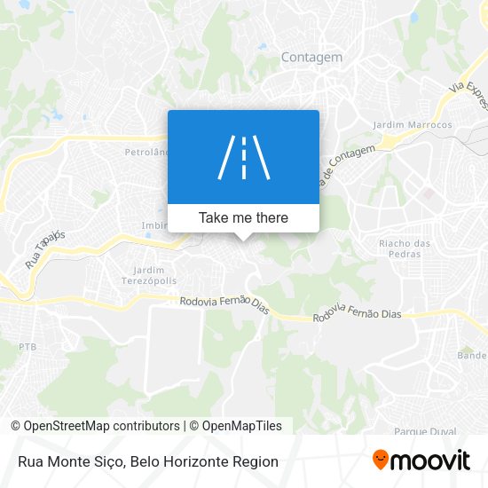 Rua Monte Siço map