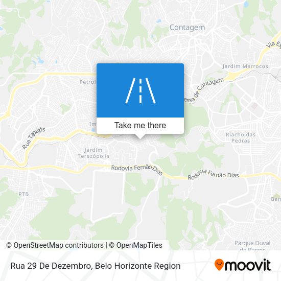 Rua 29 De Dezembro map