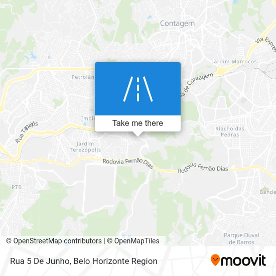 Rua 5 De Junho map