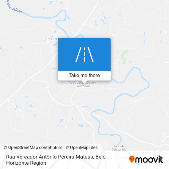 Rua Vereador Antônio Pereira Mateus map
