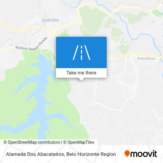 Alameda Dos Abacateiros map