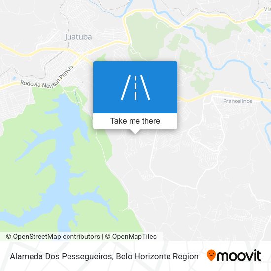 Alameda Dos Pessegueiros map