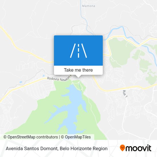 Avenida Santos Domont map