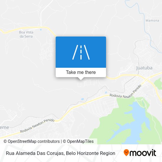 Rua Alameda Das Corujas map