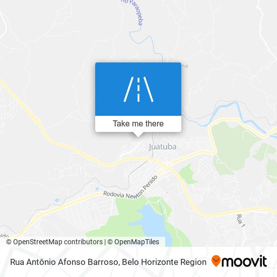 Rua Antônio Afonso Barroso map