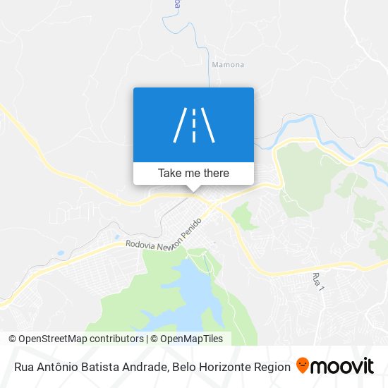 Mapa Rua Antônio Batista Andrade