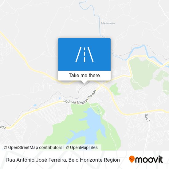 Rua Antõnio José Ferreira map