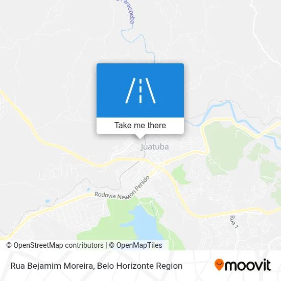 Rua Bejamim Moreira map