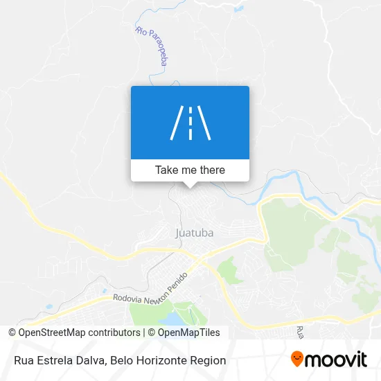 Rua Estrela Dalva map