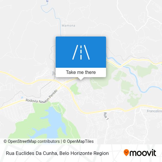 Rua Euclides Da Cunha map