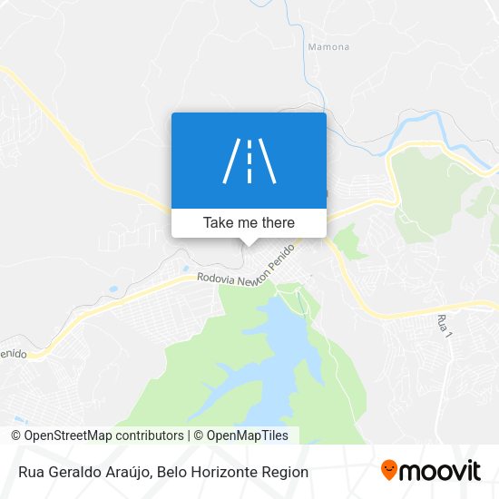 Rua Geraldo Araújo map