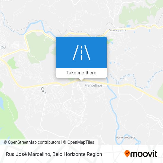 Rua José Marcelino map
