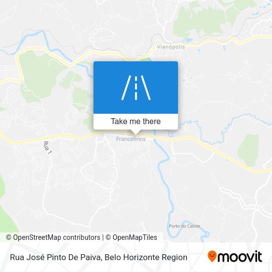 Rua José Pinto De Paiva map