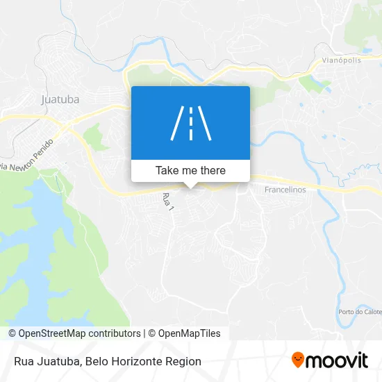 Rua Juatuba map