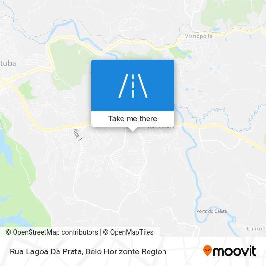 Rua Lagoa Da Prata map