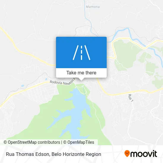 Rua Thomas Edson map