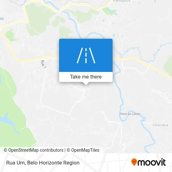 Rua Um map