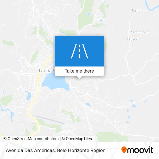 Avenida Das Américas map