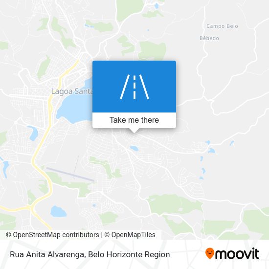 Rua Anita Alvarenga map
