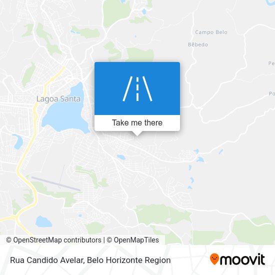Rua Candido Avelar map