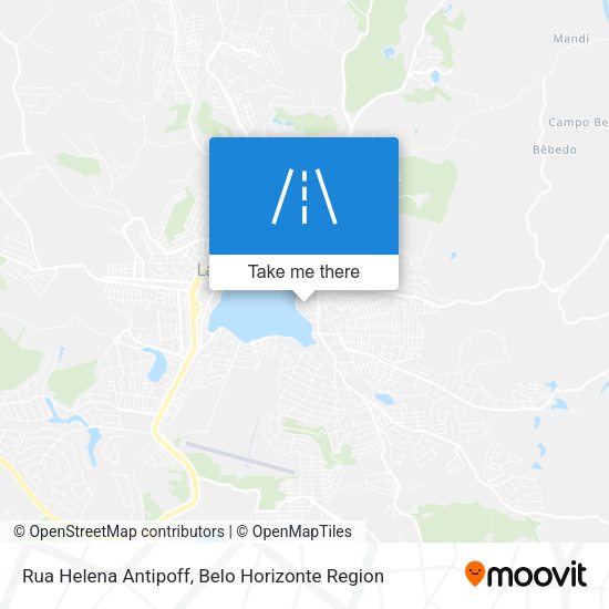 Rua Helena Antipoff map