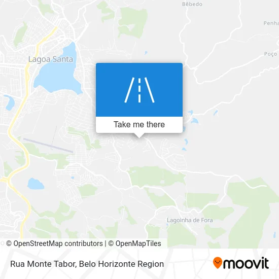 Rua Monte Tabor map