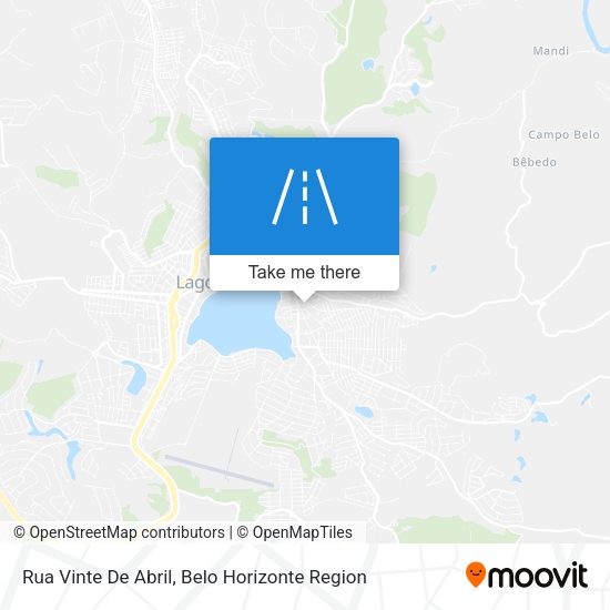 Rua Vinte De Abril map