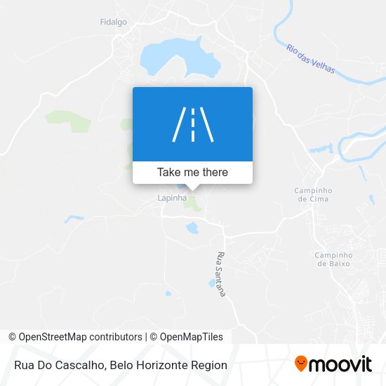 Rua Do Cascalho map