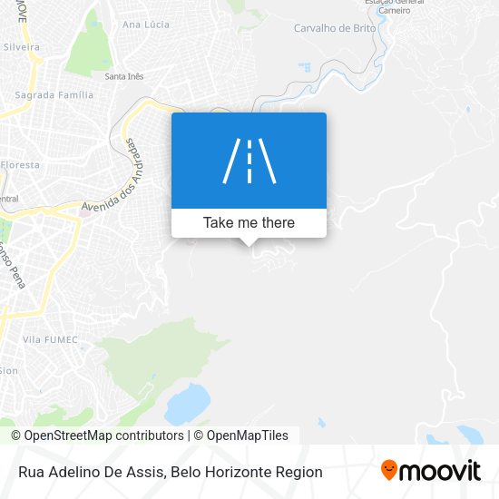 Rua Adelino De Assis map