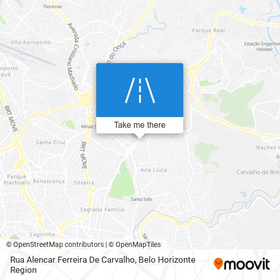 Rua Alencar Ferreira De Carvalho map