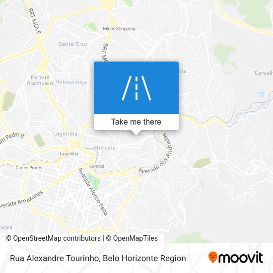 Rua Alexandre Tourinho map