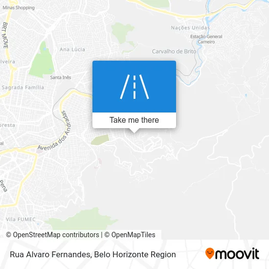 Rua Alvaro Fernandes map