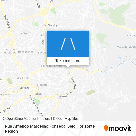 Rua Américo Marcelino Fonseca map