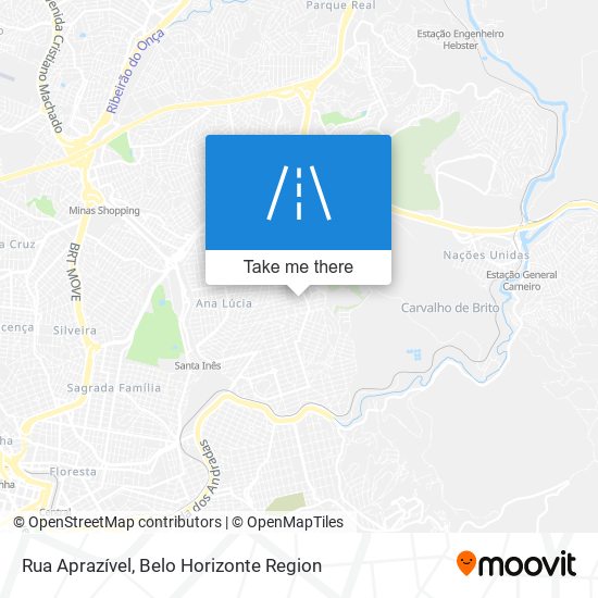 Rua Aprazível map