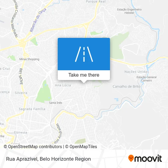 Rua Aprazível map