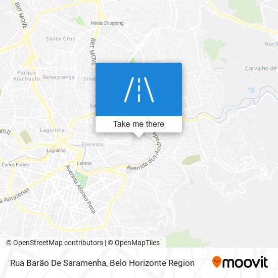 Rua Barão De Saramenha map