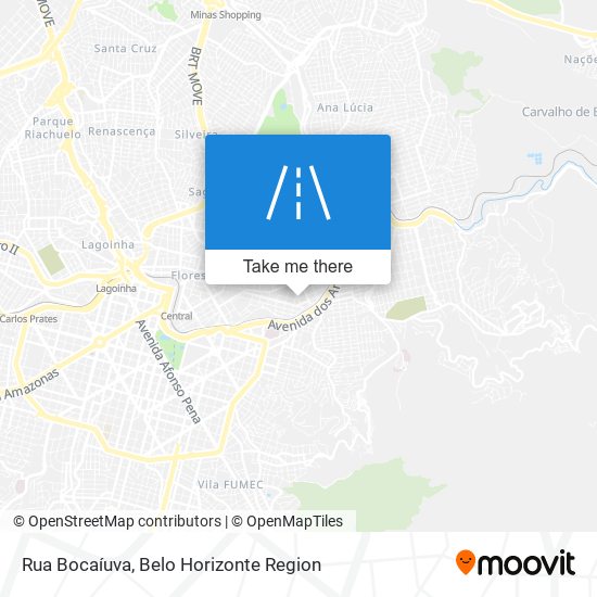 Rua Bocaíuva map