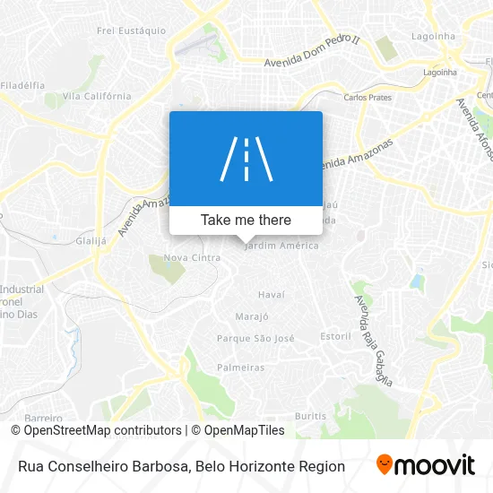 Rua Conselheiro Barbosa map