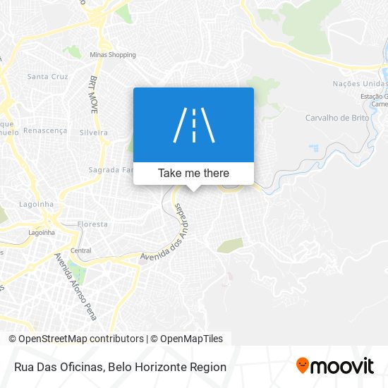 Rua Das Oficinas map