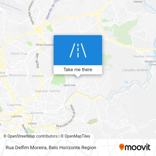 Rua Delfim Moreira map