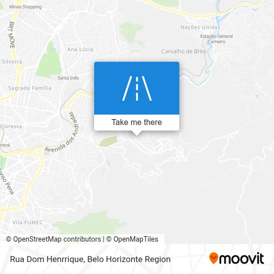 Rua Dom Henrrique map