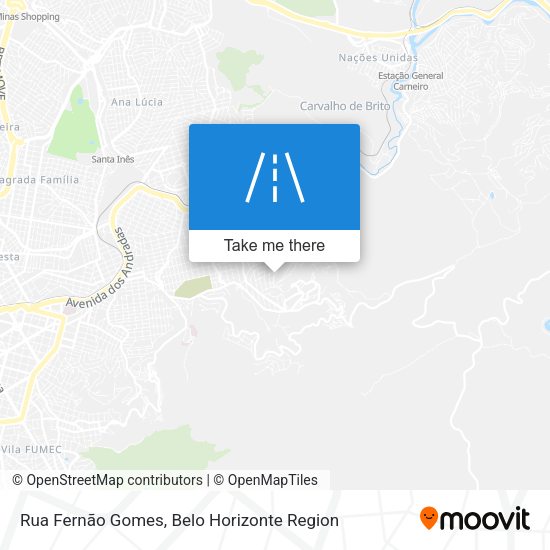 Rua Fernão Gomes map