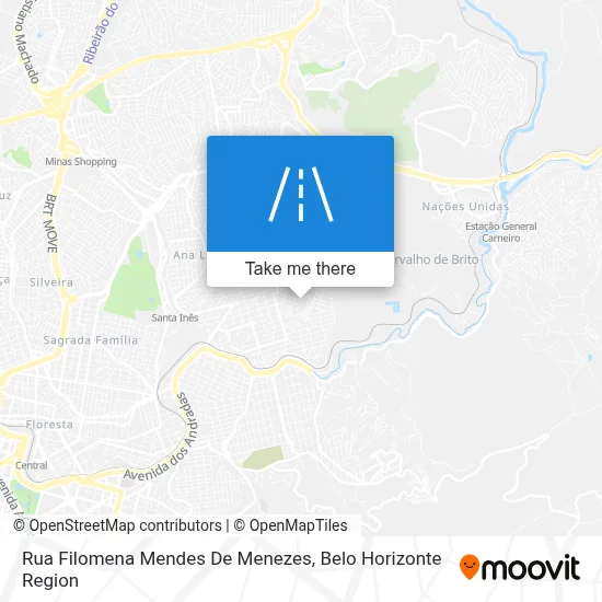 Rua Filomena Mendes De Menezes map