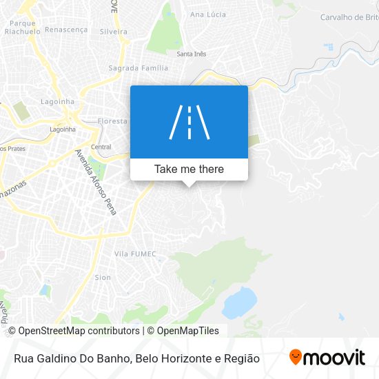 Rua Galdino Do Banho map