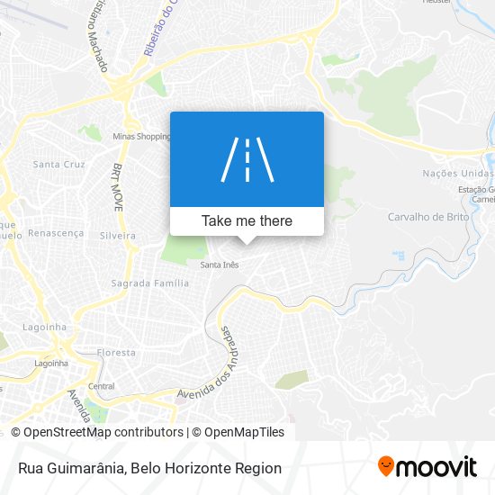 Rua Guimarânia map