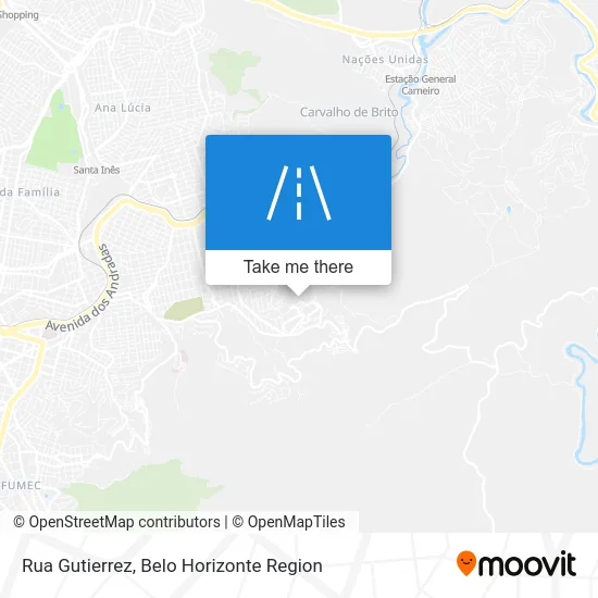Rua Gutierrez map