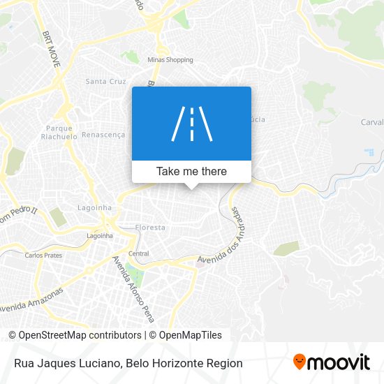 Rua Jaques Luciano map
