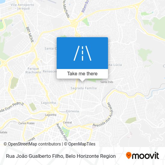 Rua João Gualberto Filho map