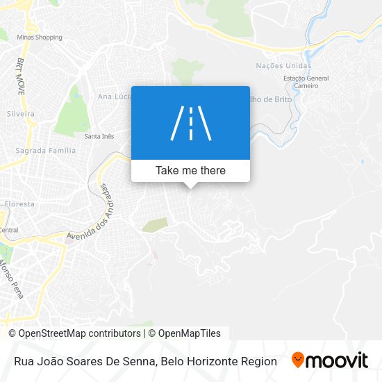 Rua João Soares De Senna map