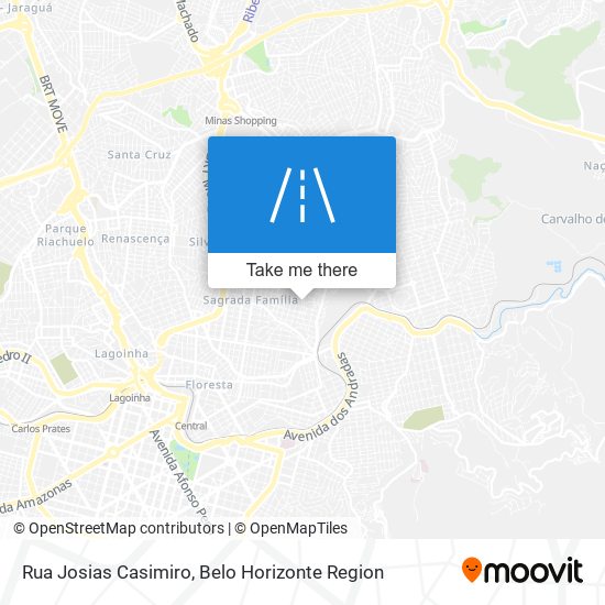 Rua Josias Casimiro map